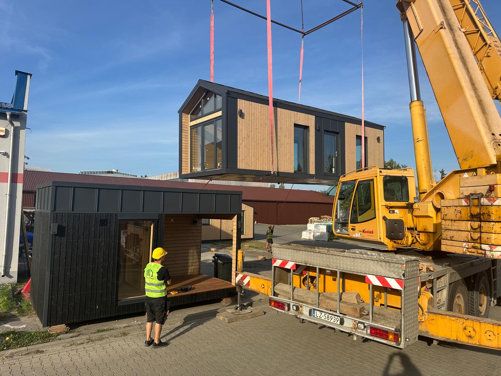 Montaż domu modułowego FiModular