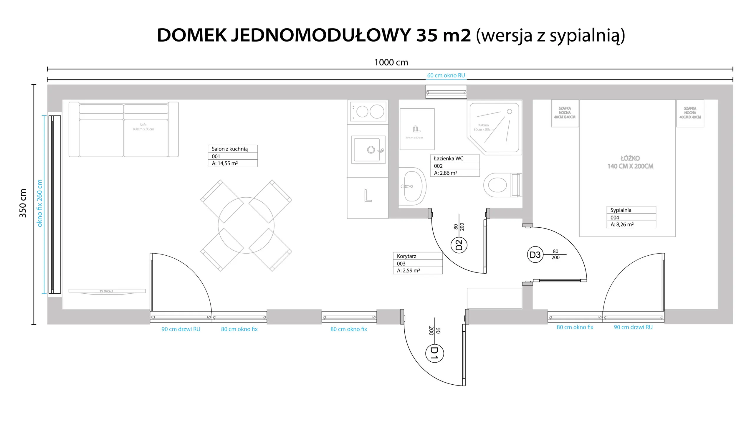 Rzut FIM 42m²